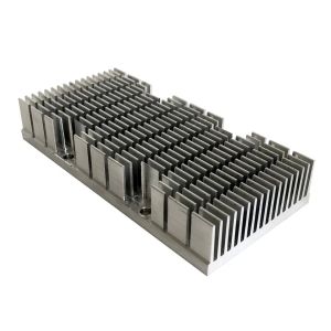 Buy cheap Aluminum 6063 T5 custom CNC milling extruded heat sink profile from wholesalers
