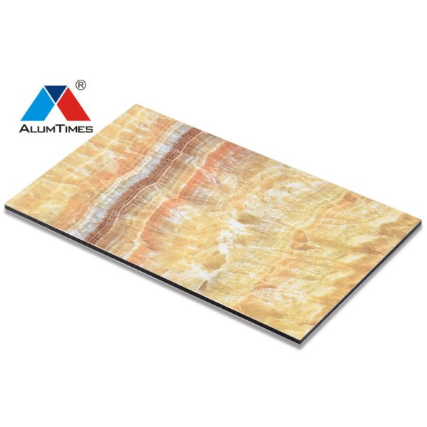 Quality Alucobond Aluminum Composite Panel / ACP Sheet With High Impact Resistance for sale