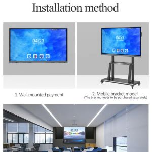 Buy cheap 86-Inch Smart Multi-Touch Screen Tablet, Interactive Whiteboard, Multi Touch Interactive Electronic Whiteboard Conference Machine from wholesalers