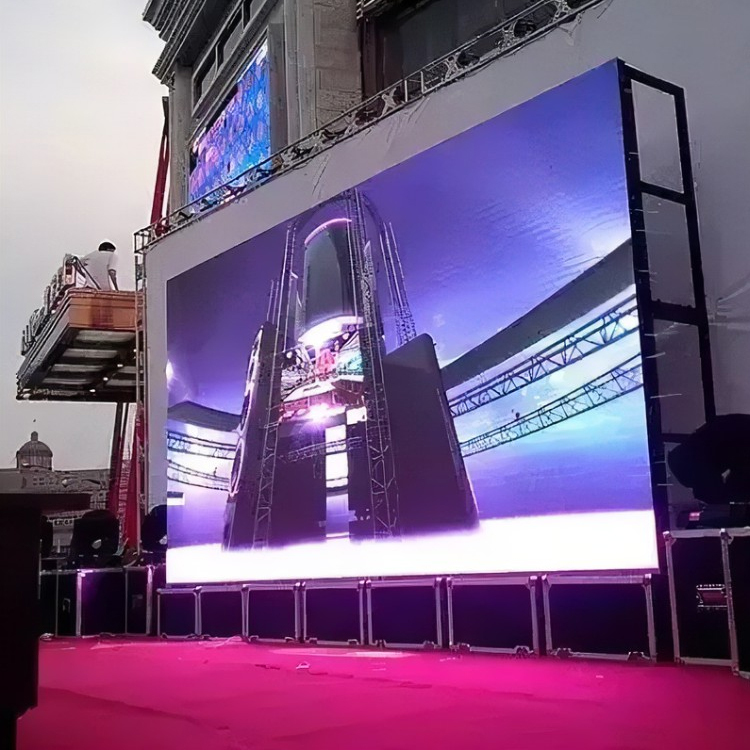 Buy cheap Outdoor LED Display Screen with 500*1000mm Custom Size Aluminum Cabinet and 2 Years Warranty for High Refresh Rate 1920Hz-3840Hz from wholesalers