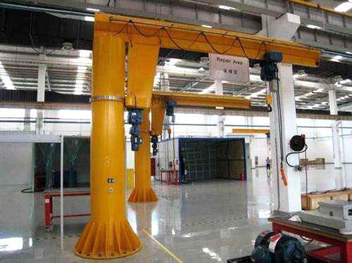 Quality 20000kg Loading 11 M/Min Column Pillar Mounted Jib Crane for sale