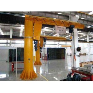 Buy cheap 20000kg Loading 11 M/Min Column Pillar Mounted Jib Crane from wholesalers