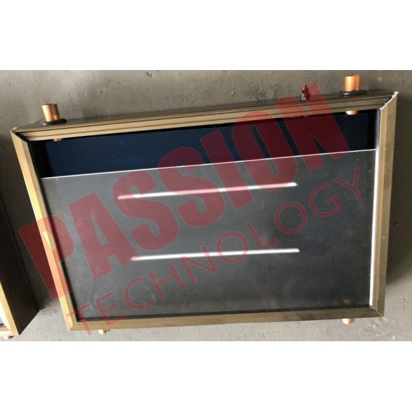 Quality Ultrasonic Welding Solar Thermal Collector Blue Titanium Coating 2000*1250*80mm for sale