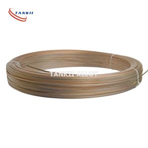 1mm*8mm BMN13-2 Electric Resistance Copper Precision Alloy Soft Flat Wire / Flat