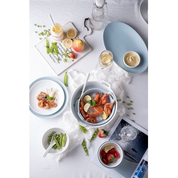 Quality SGS Food Safety 31.5cm Ceramic Tableware Set for sale