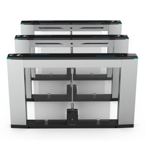 Speedlane Pedestrian Swing Barrier Turnstile Access Control System
