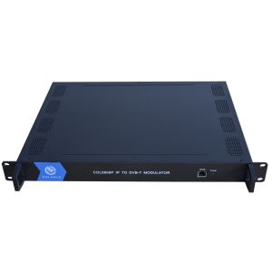 Hotel TV Solution IP To DVB T Modulator With QPSK 16QAM 64QAM Constellation