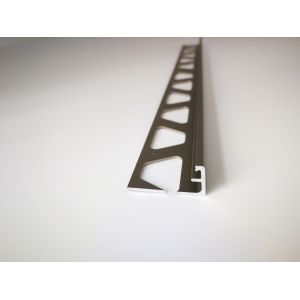 Buy cheap Anodized Nickel Aluminum L Trim 25mm Tile Trim For Hotel from wholesalers