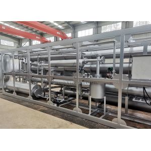 Buy cheap Municipal Solid Waste Plastic Pyrolysis Plant Industrial Scale Pyrolysis System from wholesalers