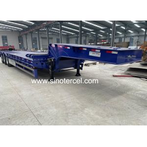 Buy cheap 50000kg 60000kg Low Bed Semi Trailer With Mechanical Suspension from wholesalers