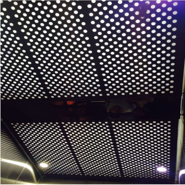 Custom 316 Stainless Steel Fabrication And Welding Punching Perforated Ceiling