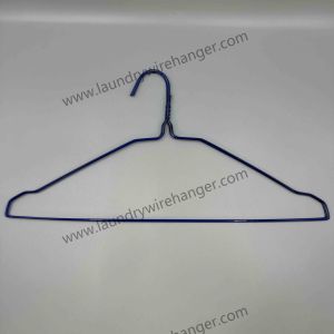 Buy cheap 1.9mm Metal Laundry Wire Hanger For Dry Cleaner-Blue from wholesalers