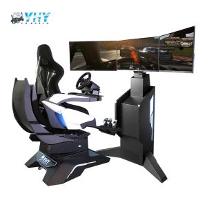 9D VR Arcade Game Car Virtual Reality Machine Cockpit Simulation Racing