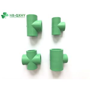 Buy cheap Welding Connection PPR Cross Tee for Hot and Cold Water Supply Plastic Pipe Fitting from wholesalers