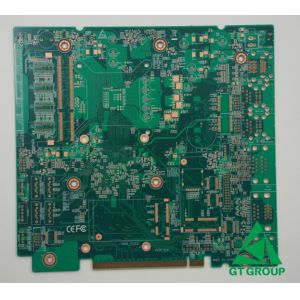 Buy cheap 10layer PCB Printed Circuit Board Middle TG150 FR4 0.1mm Line OSP And Gold Finger Technology from wholesalers