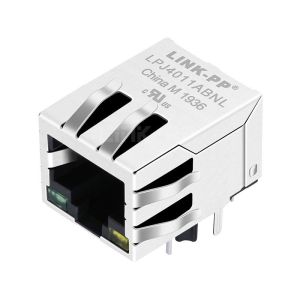 Buy cheap Halo HFJ11-E2450E-LS12RL Compatible LINK-PP LPJ4011ABNL 10/100 Base-T 1x1 Port Integrated RJ45 Connector Modules Tab Down Green/Yellow Led from wholesalers