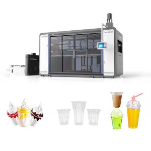 Buy cheap Automatic Full Servo Pvc Pp Plastic Cup Thermoforming Machine from wholesalers