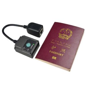 Buy cheap High Speed 1D 2D Mrz Ocr Passport Reader Fixed Mount qR code Scanner from wholesalers