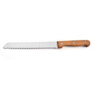 Buy cheap Stainless steel Bread knife with rubber wood product