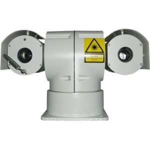 Network Portable PTZ Camera With 400m Laser, ONVIF Protocol & H265 Complicant