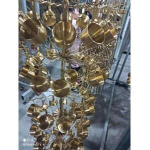 Buy cheap Customized Color Stainless Steel Metal Hardware Metal PVD Vacuum Coating Machine from wholesalers