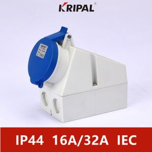 Buy cheap 220V Single Phase 16Amp IP44 Industrial Receptacle IEC Standard from wholesalers