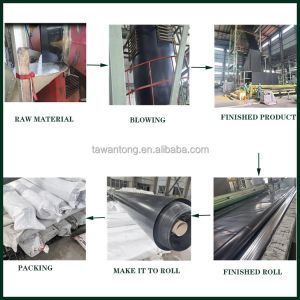 Buy cheap 100% Virgin HDPE LLDPE Geomembrane Sheet 0.3mm 0.5mm 0.75mm Width 2m-8m Waterproofing from wholesalers