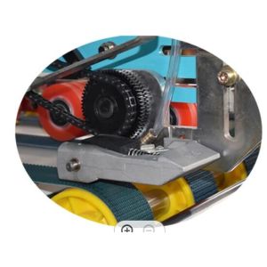 Pasting Box 2800mm Carton Folding And Gluing Machine Semi Automatic