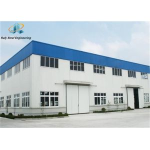 Prefabricated Galvanized Metal Construction H Section Q235 Steel Structure