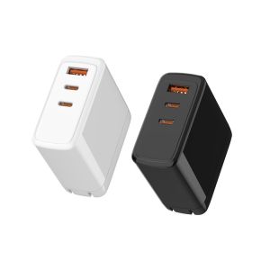 Buy cheap Custom 65W GaN 45W 20W 2 in 1 USB Type C Multifunction Chargers Adapters Charger Type-C Fast Charging from wholesalers