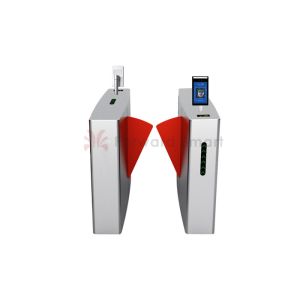 Buy cheap Swinging Access Control Waterproof Fingerprint Glass Turnstile Gate from wholesalers