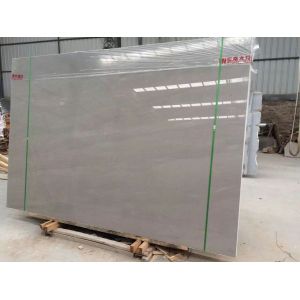 Buy cheap Pure Grey Marble Slab , Polished Finished Stone Marble Slab Custom Size from wholesalers