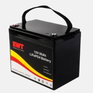 Buy cheap EV RV Car Storage Rechargeable 12V Lithium ion LFP LiFePO4 Battery 12.8V 95Ah Lithium Iron Phosphate Battery from wholesalers