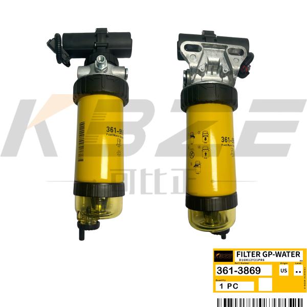 CAT C3.3 3044 ENGINE 361-3869 3613869 FILTER GP-WATER SEP & FUEL FITS 906H 907H