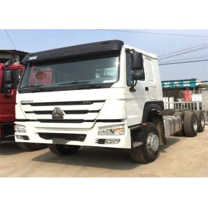 Buy cheap HW76 Cab Sinotruk Howo Diesel 6x4  Semi Tractor Trailer from wholesalers