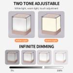 Desktop LED Night Light Wireless Charging Aromatherapy Light 3 In 1