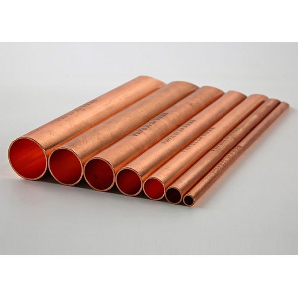 Quality Astm B280 Refrigeration Copper Tube Soft Temper 1m Length for sale