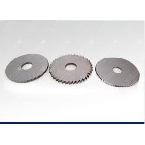 Buy cheap KM Solid tungsten carbide slitting saw blade with high profermance from wholesalers