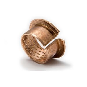 Buy cheap Wrapped Bronze Bearings Cusn8p Collar Diamond Lubrication Indents from wholesalers