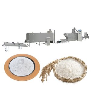Buy cheap Nutritional Twin Screw Extruder Machine Cereal Snacks Puffed Grain Machine from wholesalers