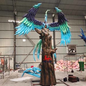 Buy cheap Antiwear Realistic Animatronic Animals chinese mythical animal Bi Fang from wholesalers