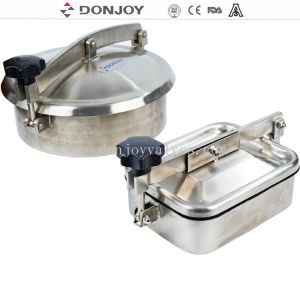 Buy cheap 1 Bar Outward Opening Pressure Rectangular Manway 235x185mm from wholesalers