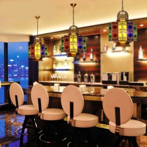 Hotel Living Room DIY Modern Copper Lamp With Switch Control