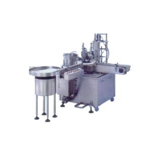 Buy cheap 250ml 304SUS Liquid Filling And Capping Machine , Plastic Screw Press Machine 15BPM from wholesalers