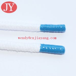 Jiayang Shoelace Charms Round Rubber Tips Custom Shoelaces Aglets