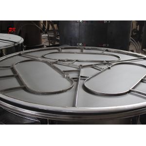 Fine Sieving System Rotary Vibrating Screen Stainless Steel Salt