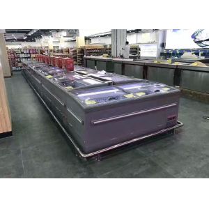 Buy cheap Integral Supermarket Island Freezer Chiller Cabinets For Frozen Chickens from wholesalers