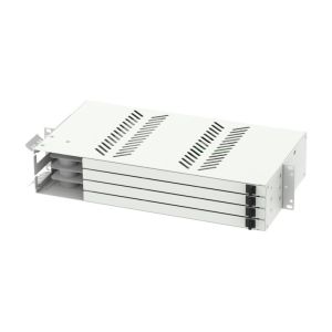 Buy cheap 19 Inch Fiber Optic Patch Panel Sub ODF with SC LC Connectors and Cold Rolled Steel from wholesalers