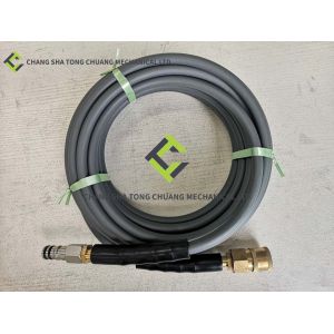 Buy cheap Zoomlion Concrete Pump Truck Truck Mounted Pump Accessories High-pressure Rubber Hose Water Pump Pipe L=20 Meters For Water Gun from wholesalers