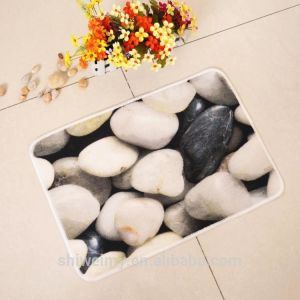 Buy cheap 3d white painted stone pattern entrance mat from wholesalers